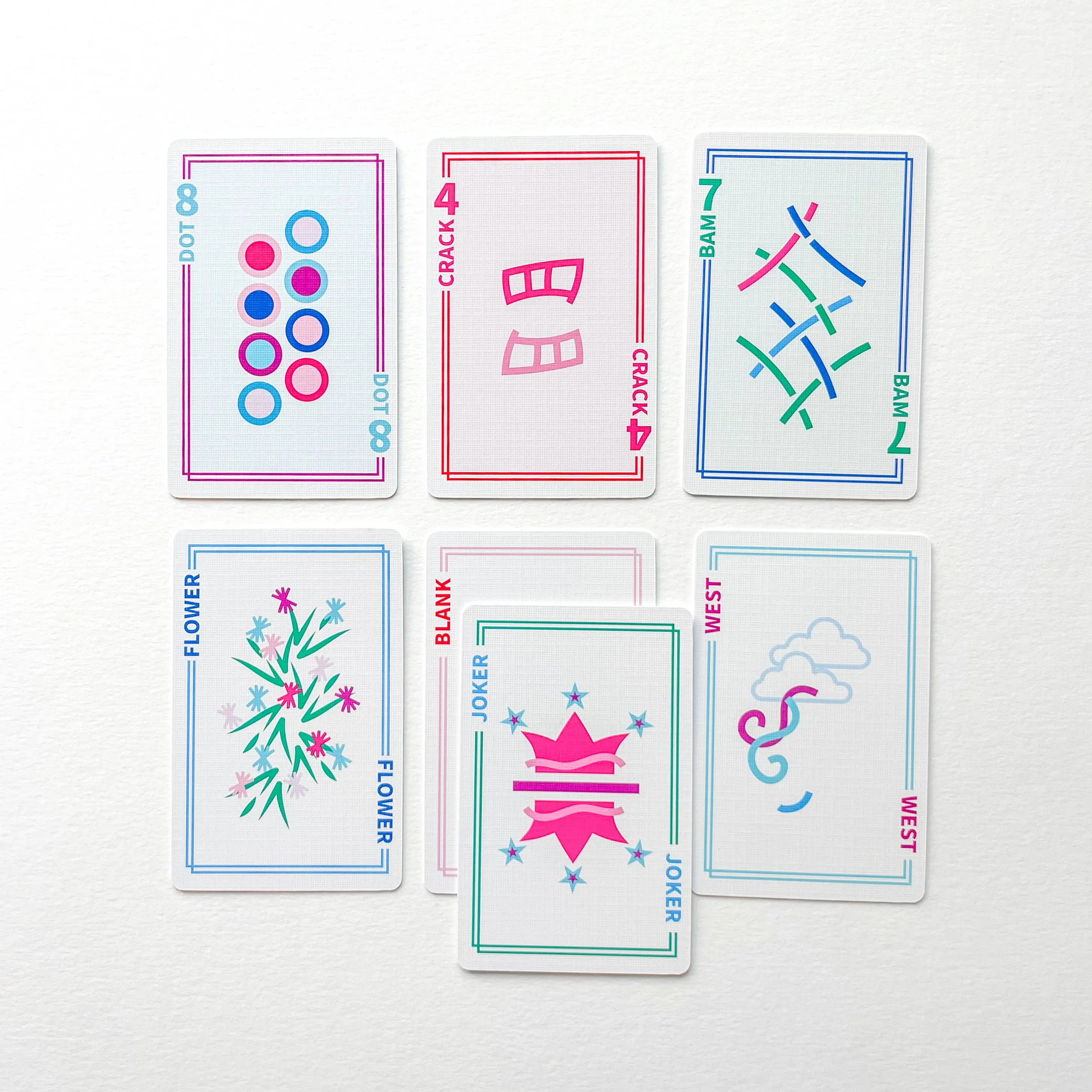 Mahjong - Modern Playing Card Deck