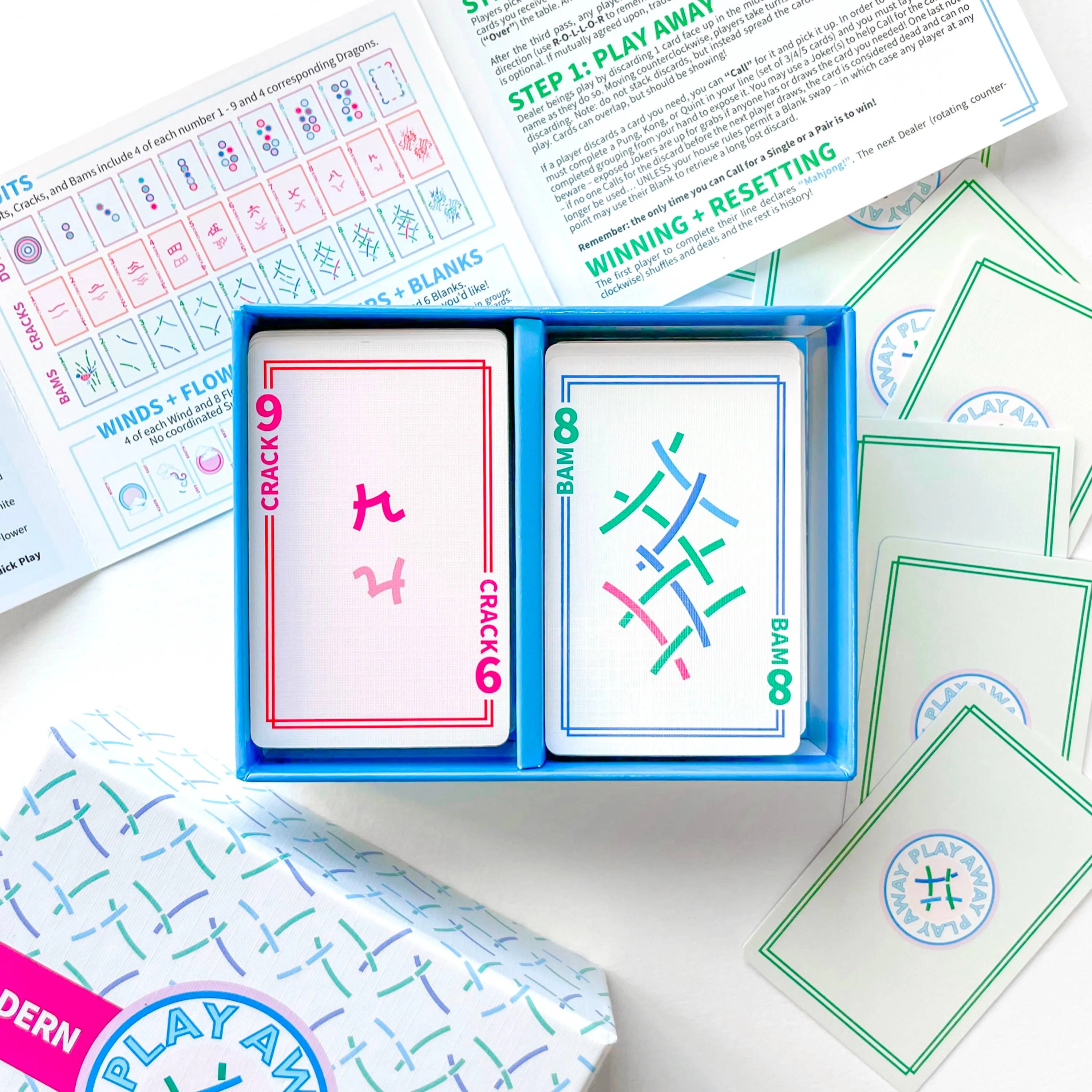 Mahjong - Modern Playing Card Deck
