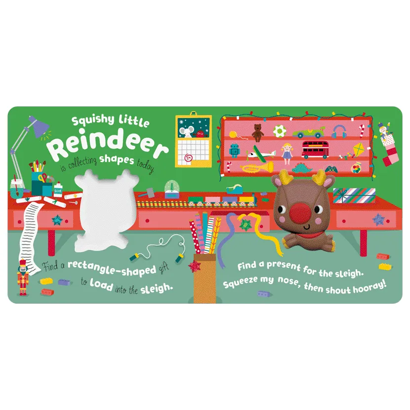 Make Believe Ideas: Squish ‘n’ Squeeze Reindeer! (Board Book)