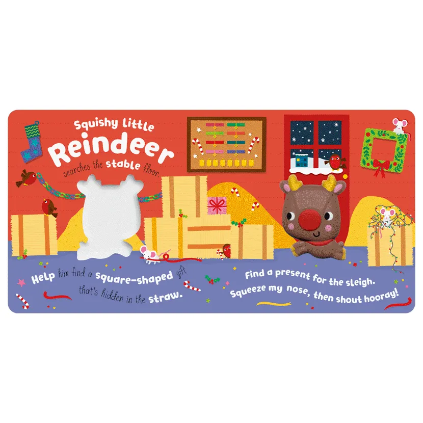 Make Believe Ideas: Squish ‘n’ Squeeze Reindeer! (Board Book)