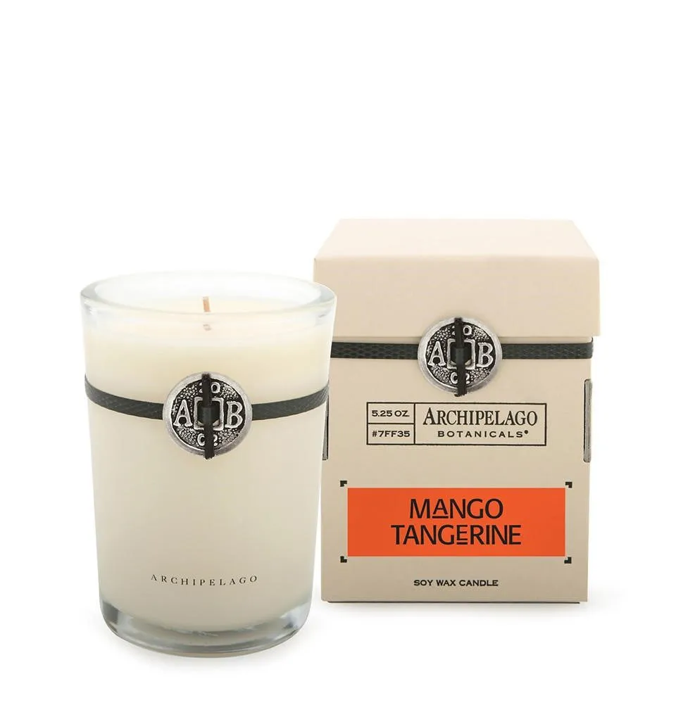 Mango Tangerine Boxed Candle