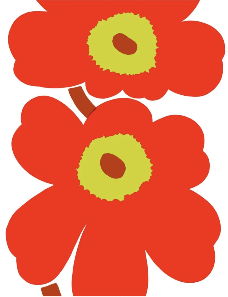 Marimekko Notes: 20 Different Unikko Notecards and Envelopes