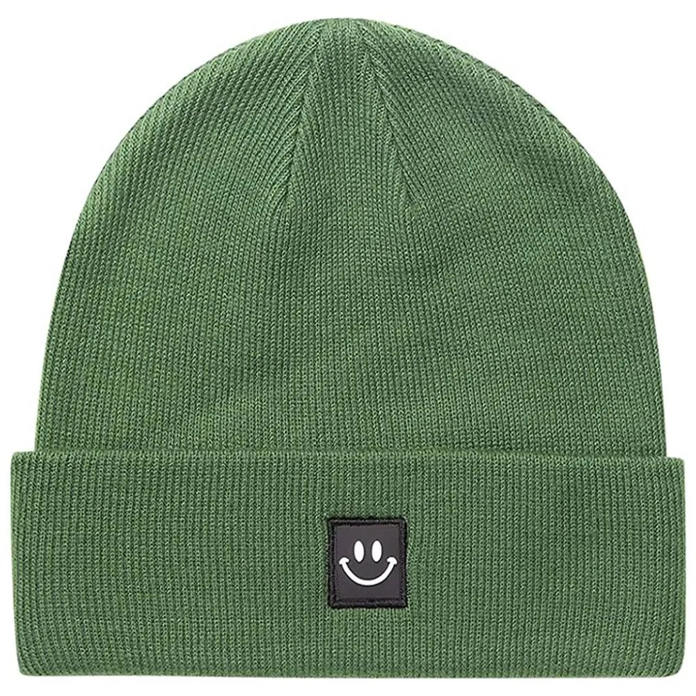 MaxNova Knit Beanie Hat with Smile Face for Men/Women | Multiple Colors