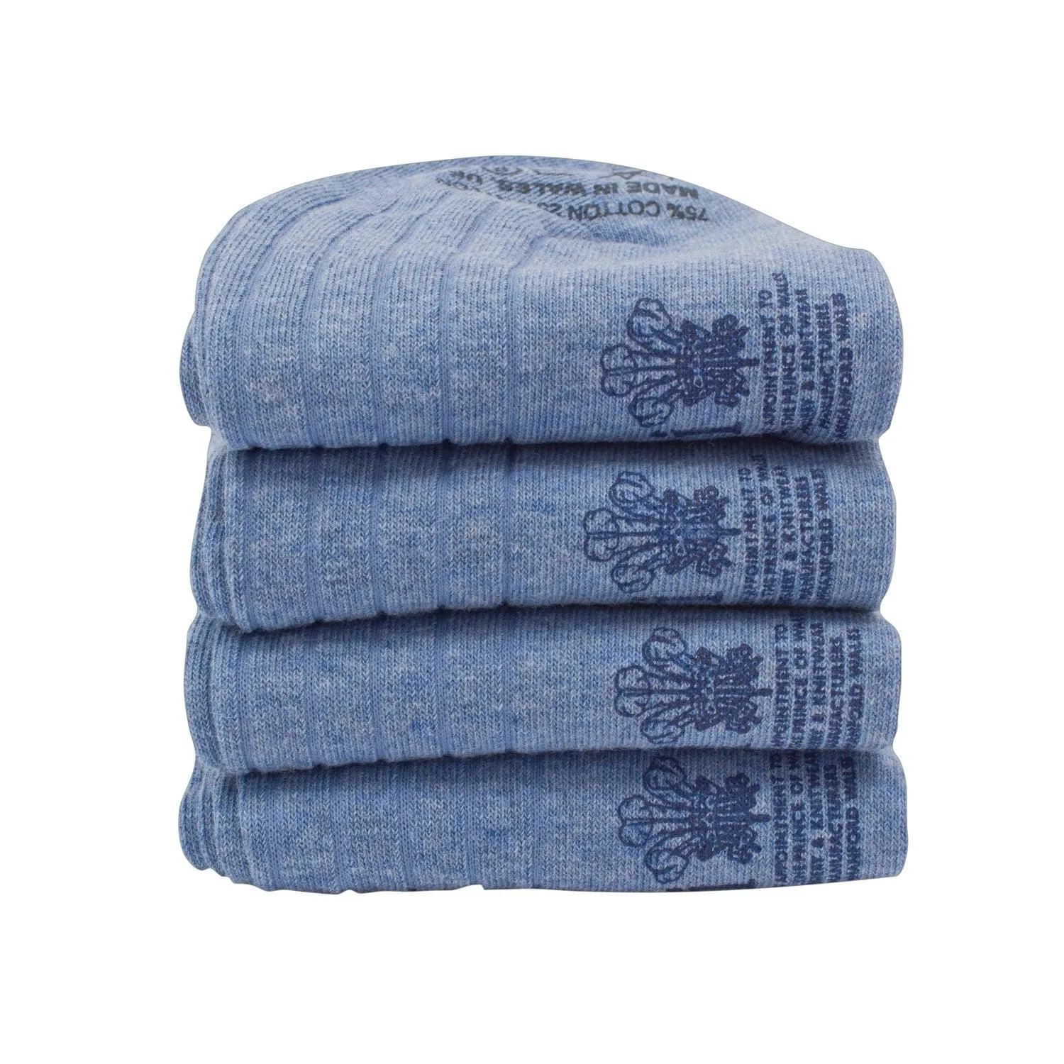 Men's 4-Pair Brecon Cotton Socks