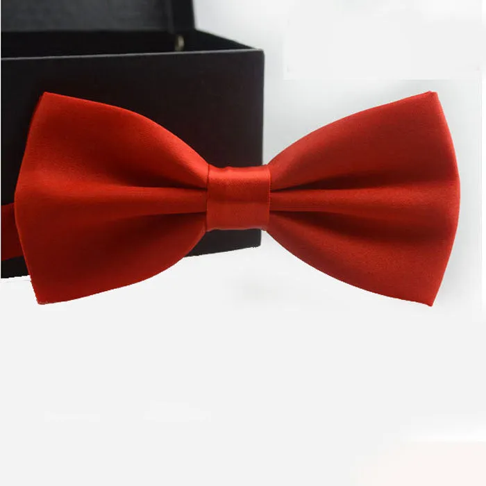 Men's Adjustable Tuxedo Brand Wedding Necktie Ties of Favorite Colors