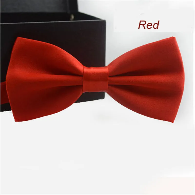 Men's Adjustable Tuxedo Brand Wedding Necktie Ties of Favorite Colors