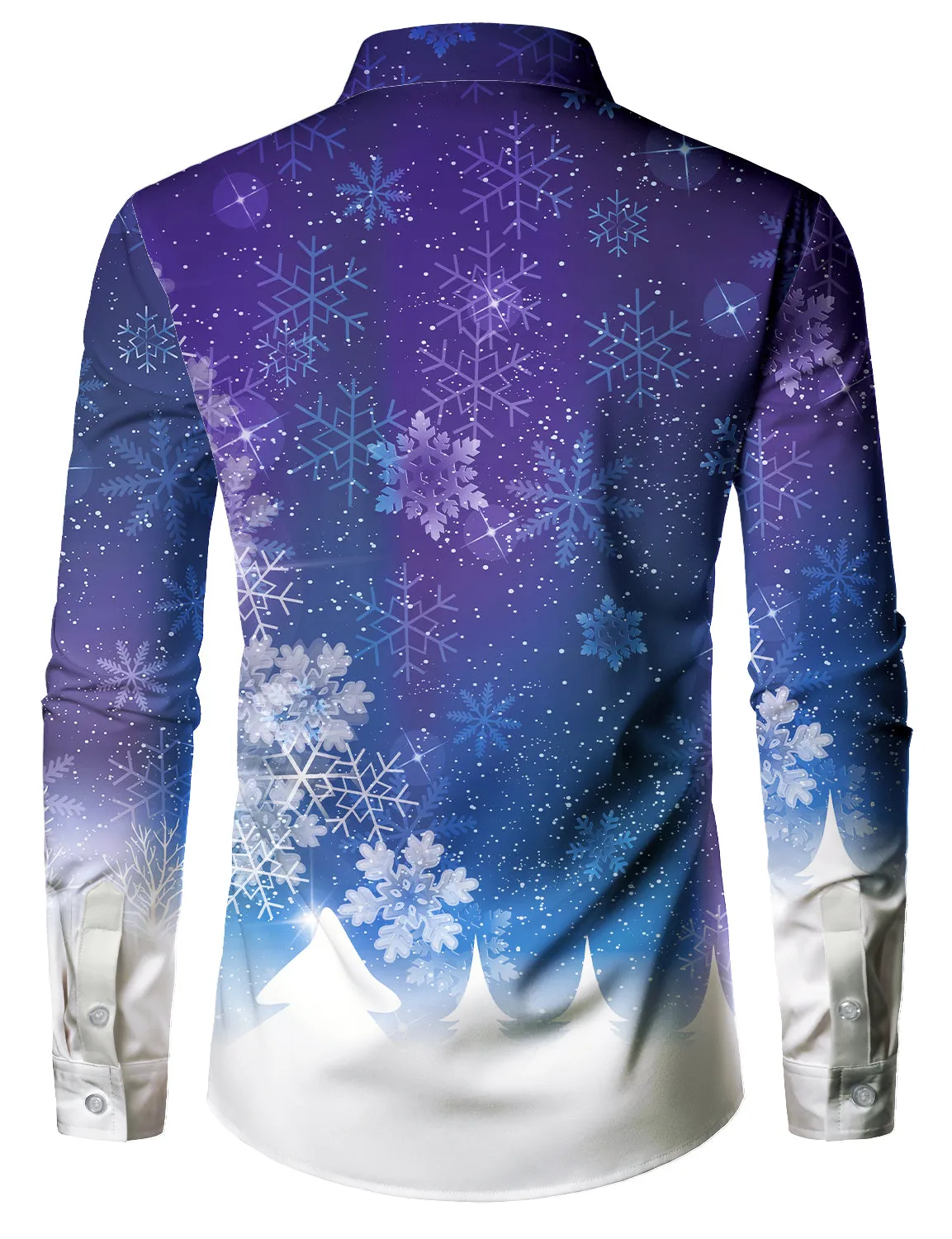 Men's Christmas Vacation Xmas Holiday Long Sleeve Shirt