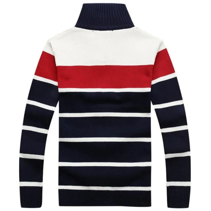 Men's Full Zip Up Sweater
