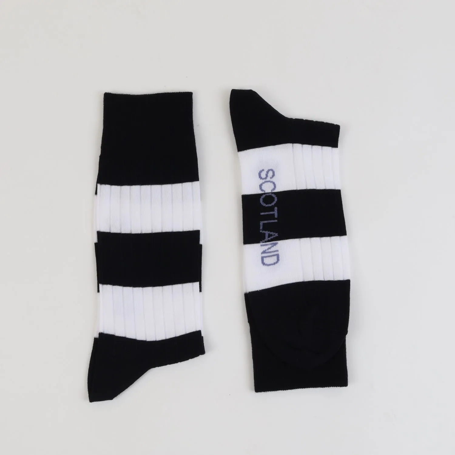 Men's Scotland Striped Cotton Socks