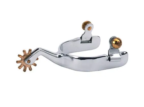 Men’s Weaver Cutting Spurs with Plain Band