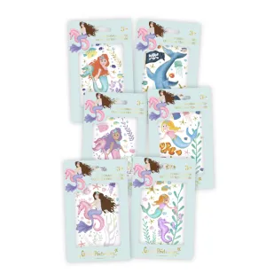 Mermaid Single Temporary Tattoo