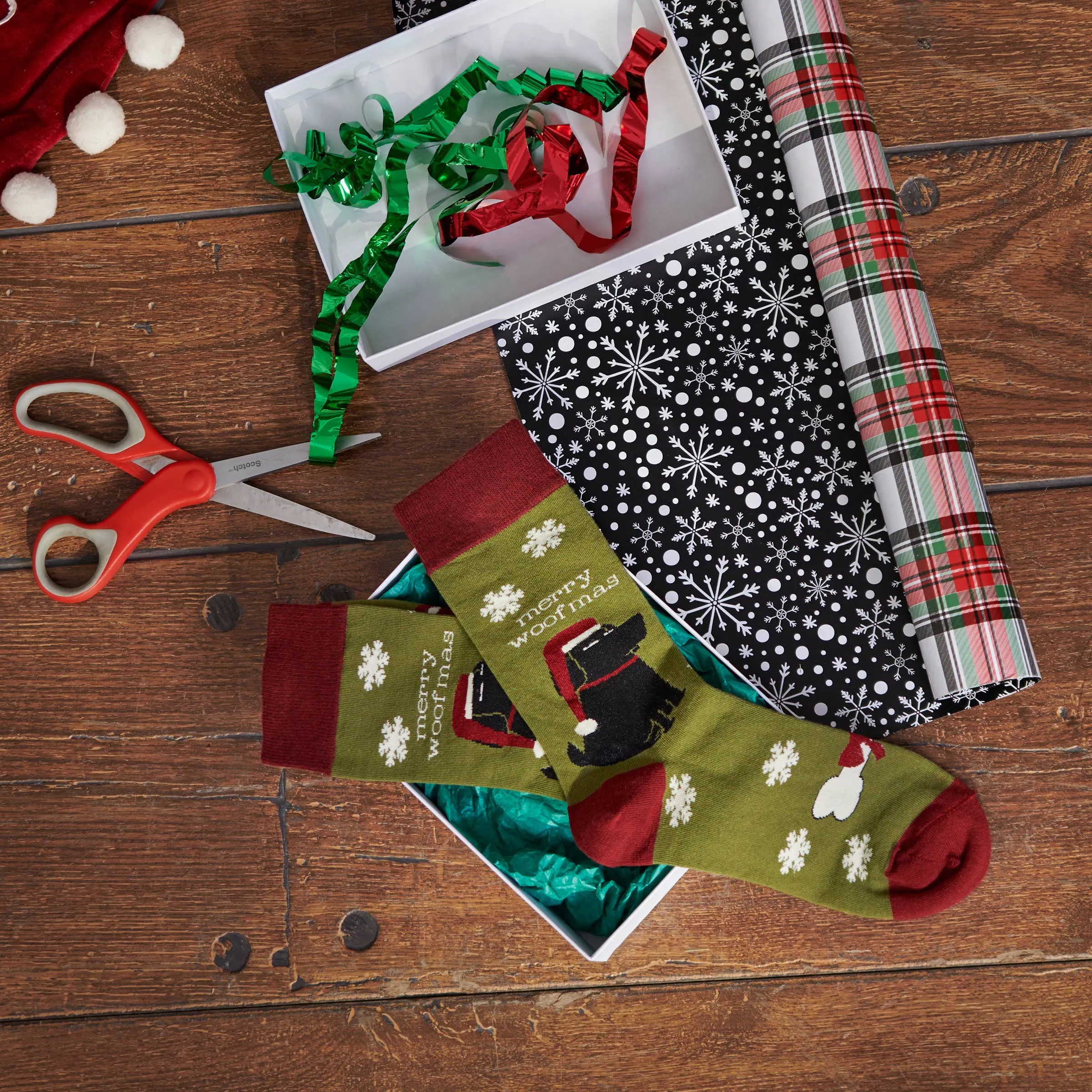 Merry Woofmas Socks
