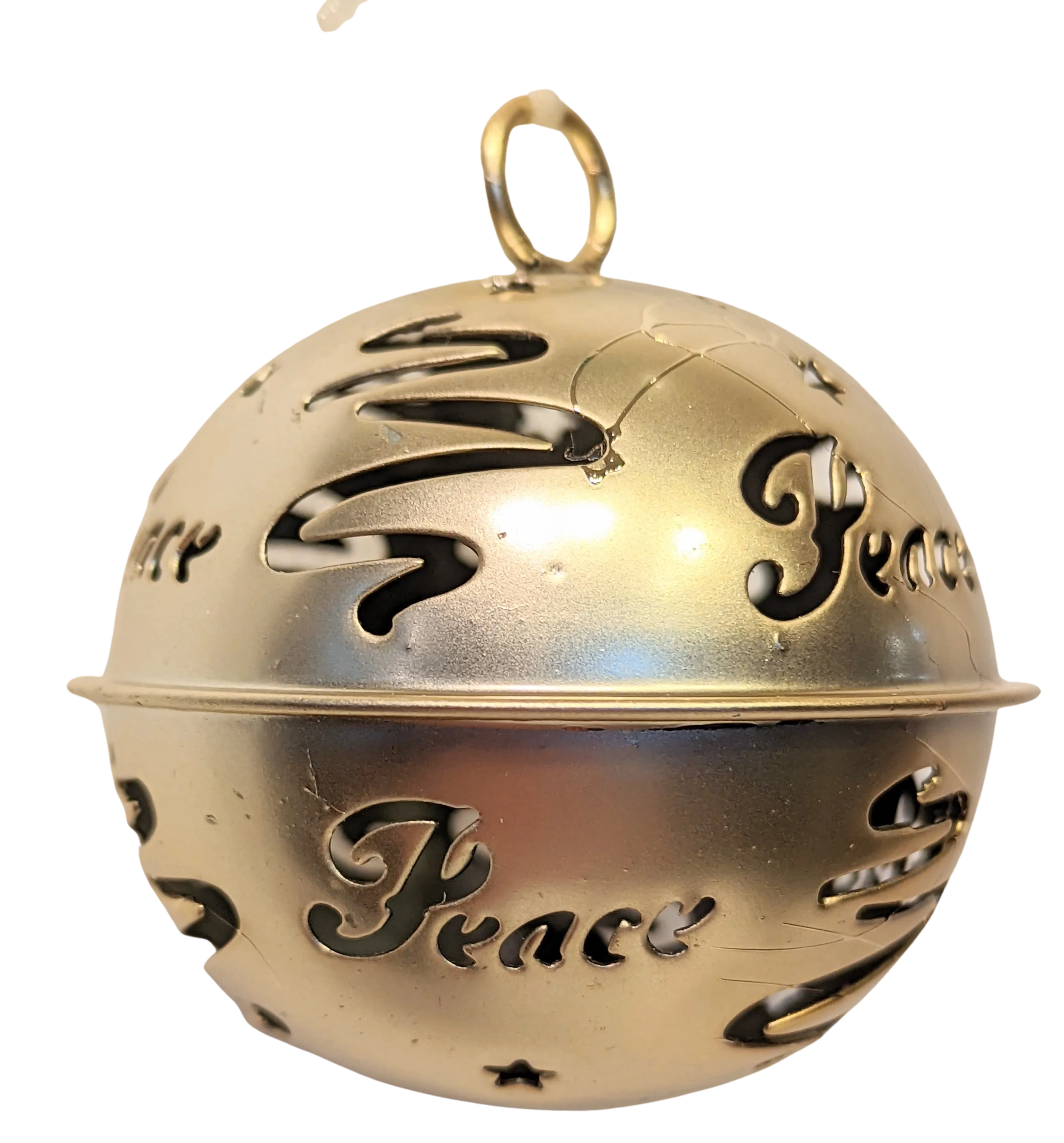Metal Gold Bell Ornaments Assortment