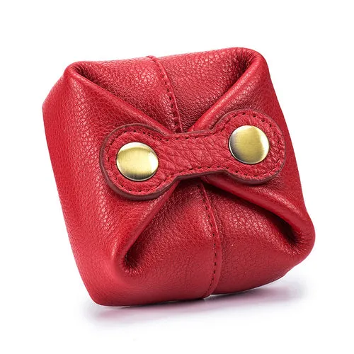 Mini Leather Coin Pouch