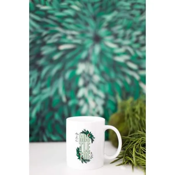 Mistletoe & Holly | Christmas Ceramic Mug