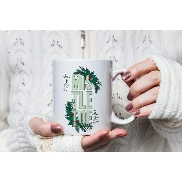 Mistletoe & Holly | Christmas Ceramic Mug
