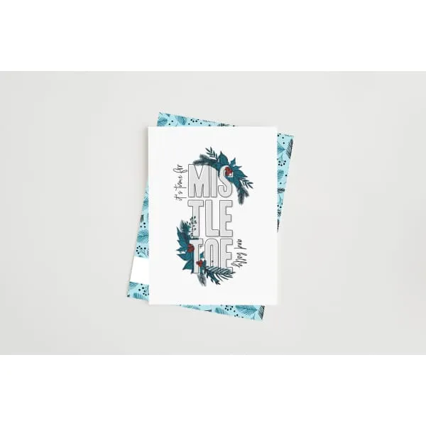 Mistletoe & Holly | Christmas Greeting Cards