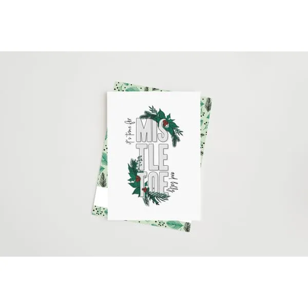 Mistletoe & Holly | Christmas Greeting Cards