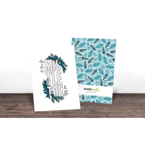 Mistletoe & Holly | Christmas Greeting Cards