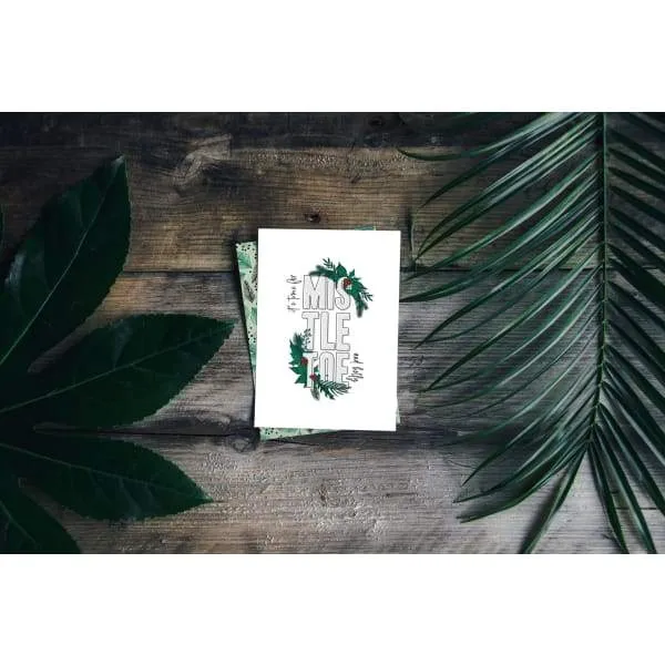 Mistletoe & Holly | Christmas Greeting Cards