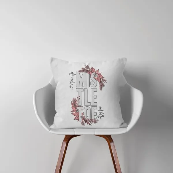 Mistletoe & Holly | Christmas Pillows