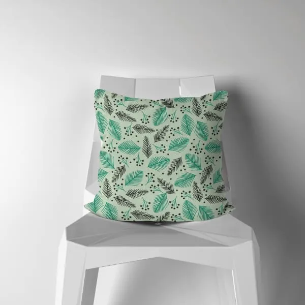 Mistletoe & Holly | Christmas Pillows