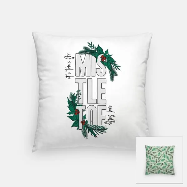 Mistletoe & Holly | Christmas Pillows