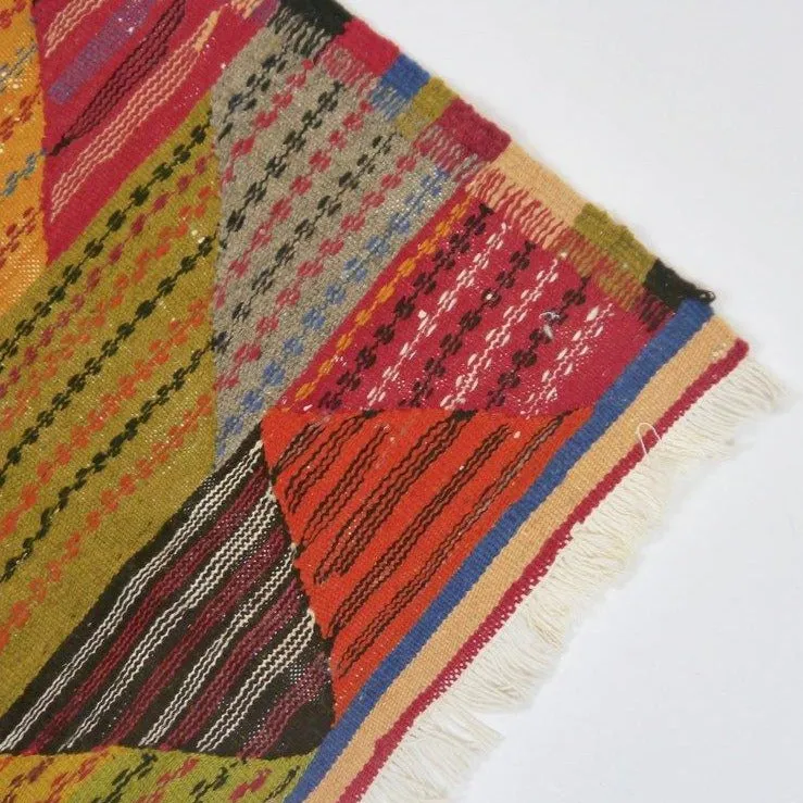 Modern Picasso Berber Rug (Rain)