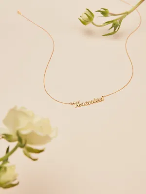 Mother's Day Gift | Custom Name Necklace| Minimal Script Name | Personalized Name Necklace | Personalized Gift | Bridesmaid Gift | Mom Gift