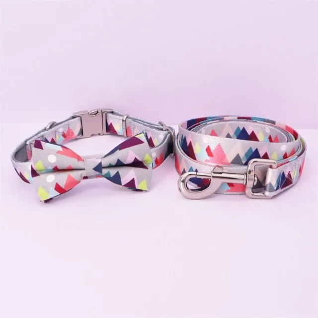 Mountain Views: Personalized Collars And Leashes