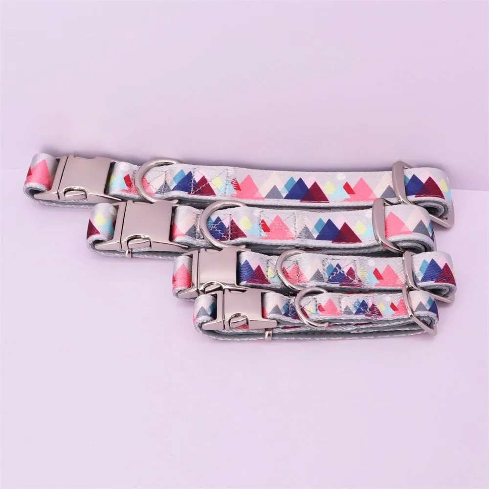 Mountain Views: Personalized Collars And Leashes