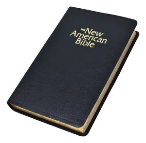 New American Bible (NAB) Deluxe Gift Bible (Bonded Leather) Black