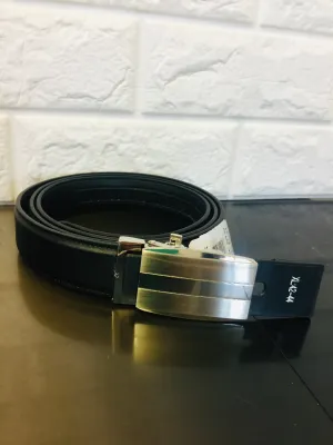 New Men's Leather Belt by J Scott, Sz XL (42-44) Black