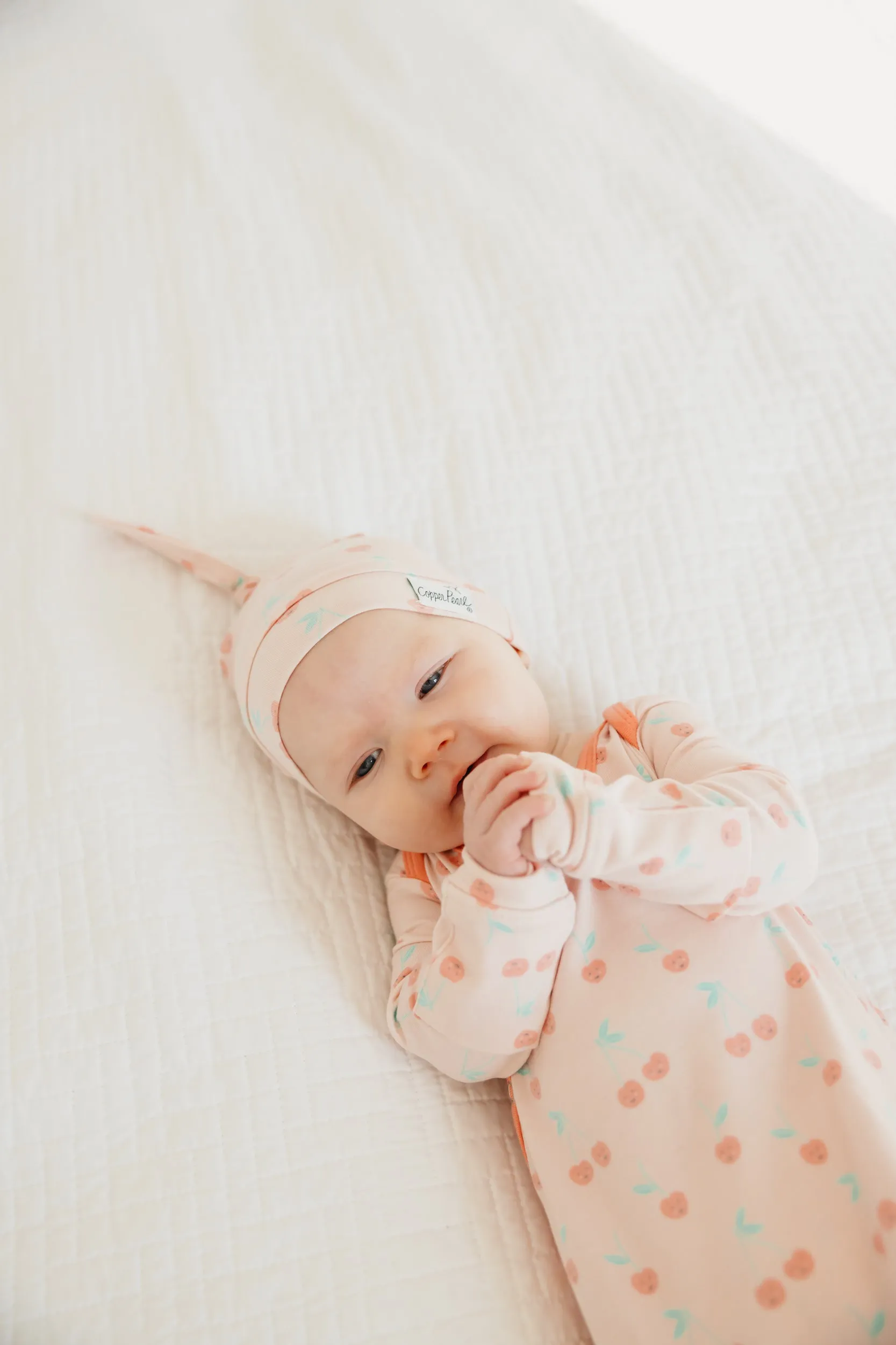 Newborn Knotted Gown - Cheery