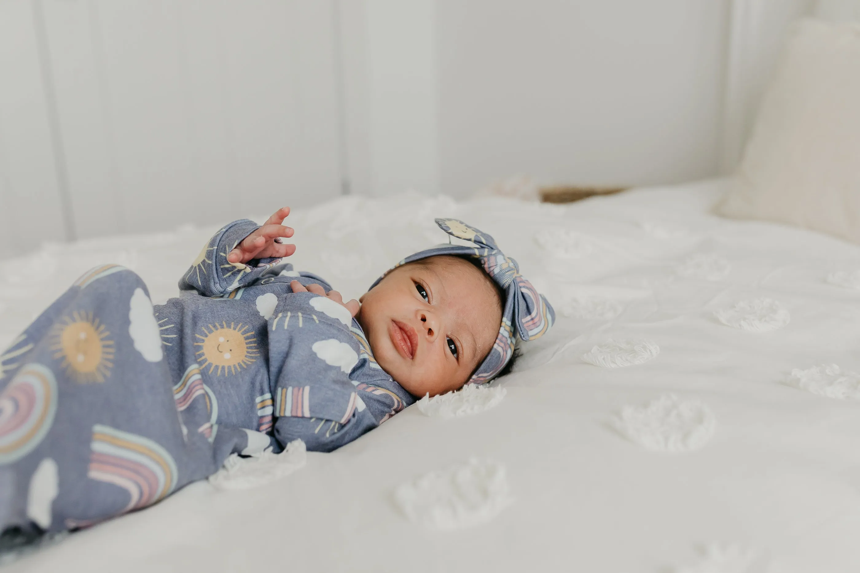 Newborn Knotted Gown - Hope