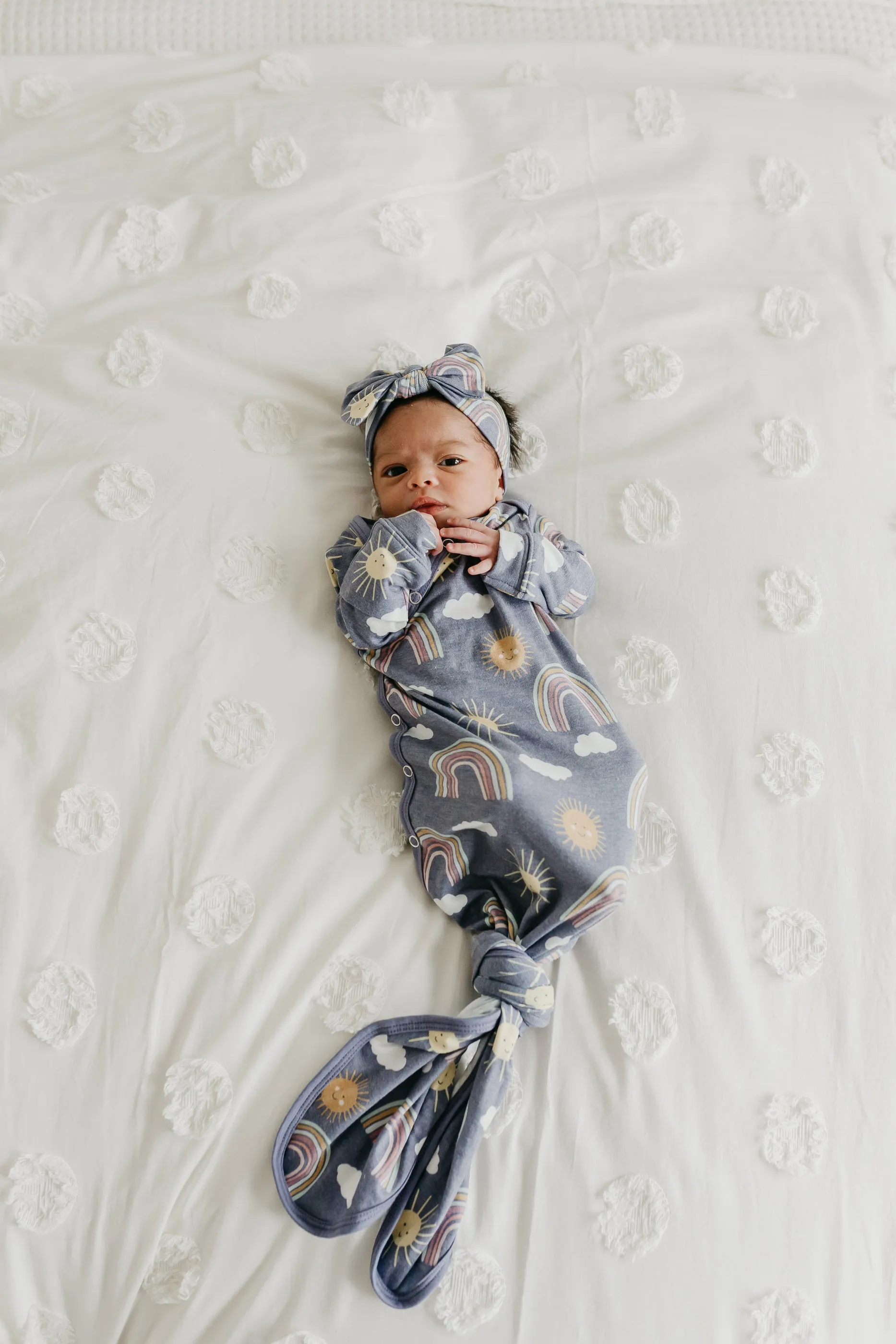 Newborn Knotted Gown - Hope