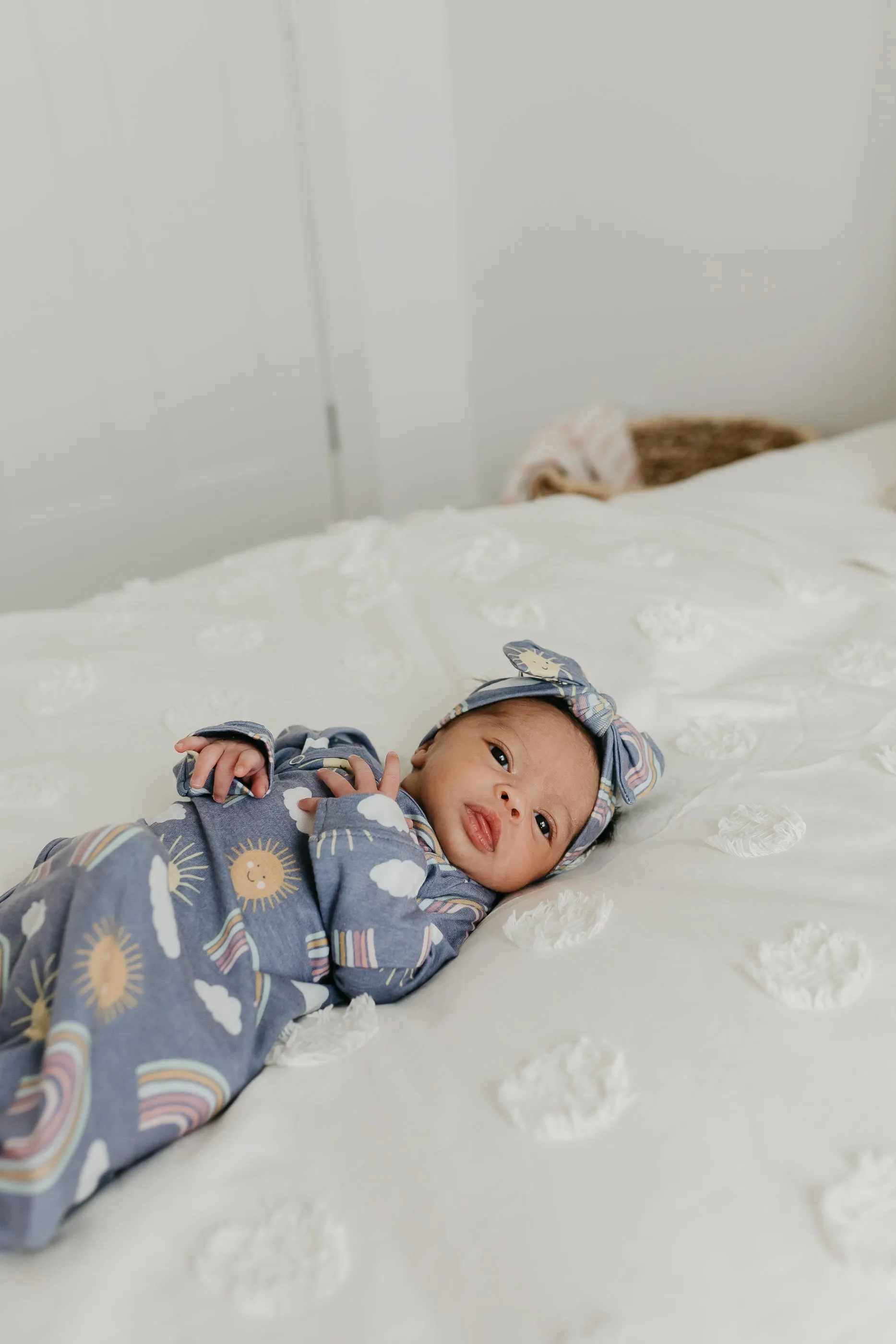 Newborn Knotted Gown - Hope