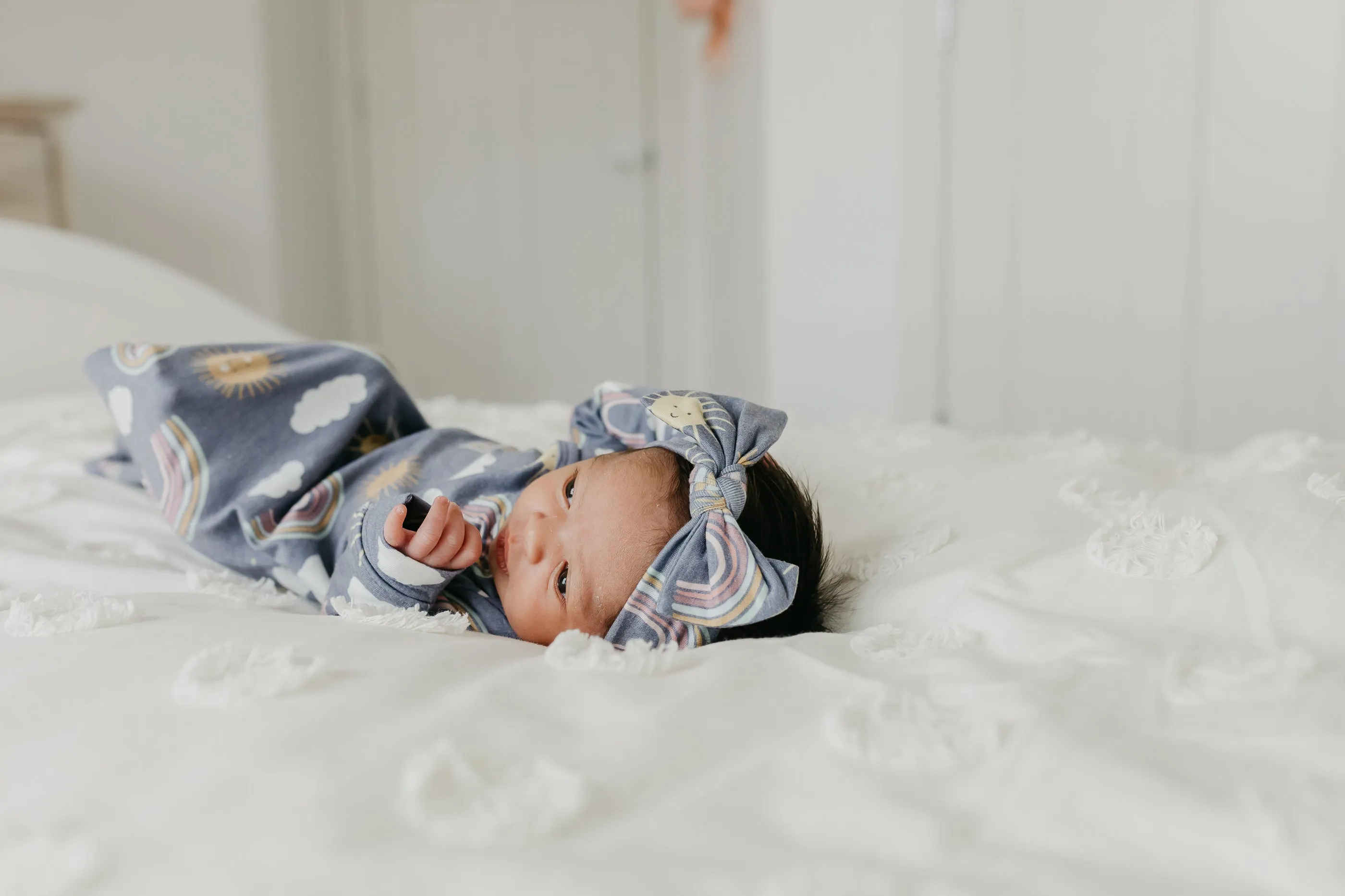 Newborn Knotted Gown - Hope