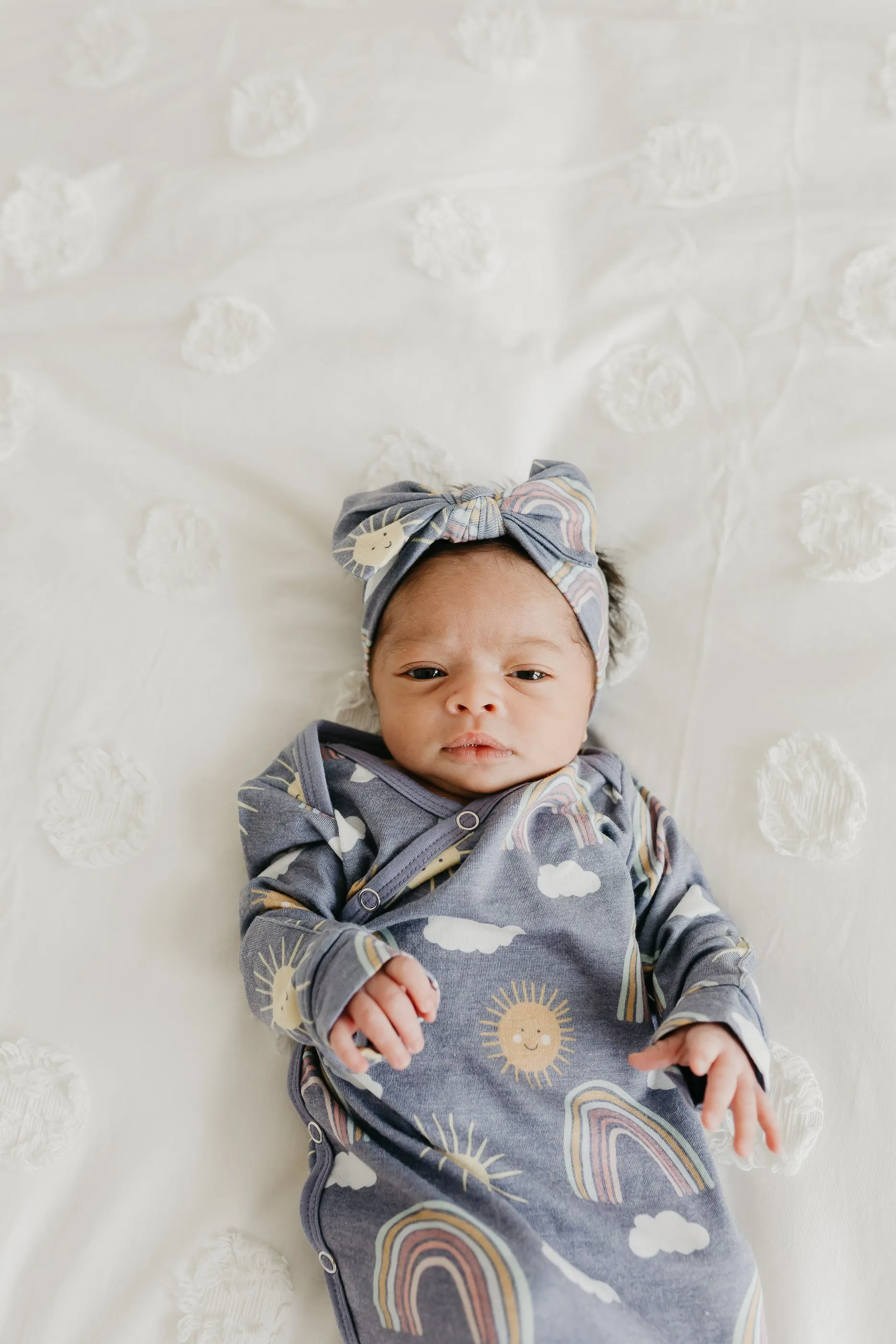 Newborn Knotted Gown - Hope