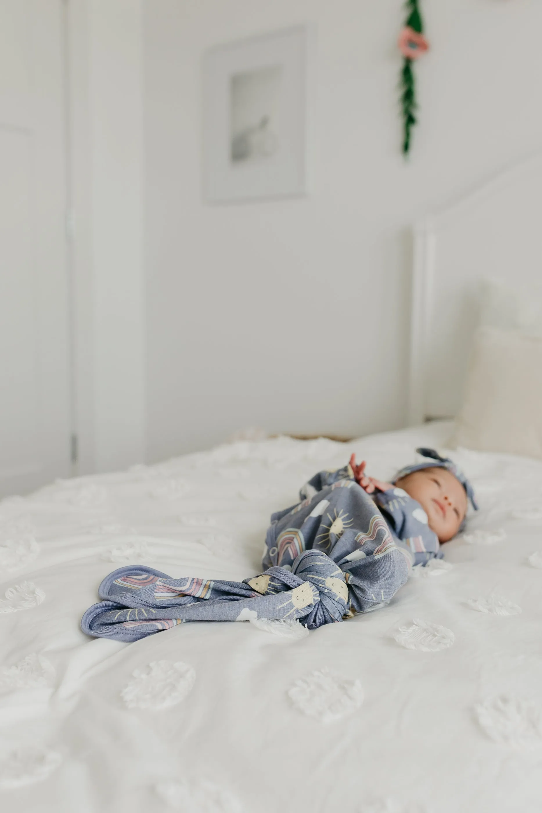 Newborn Knotted Gown - Hope