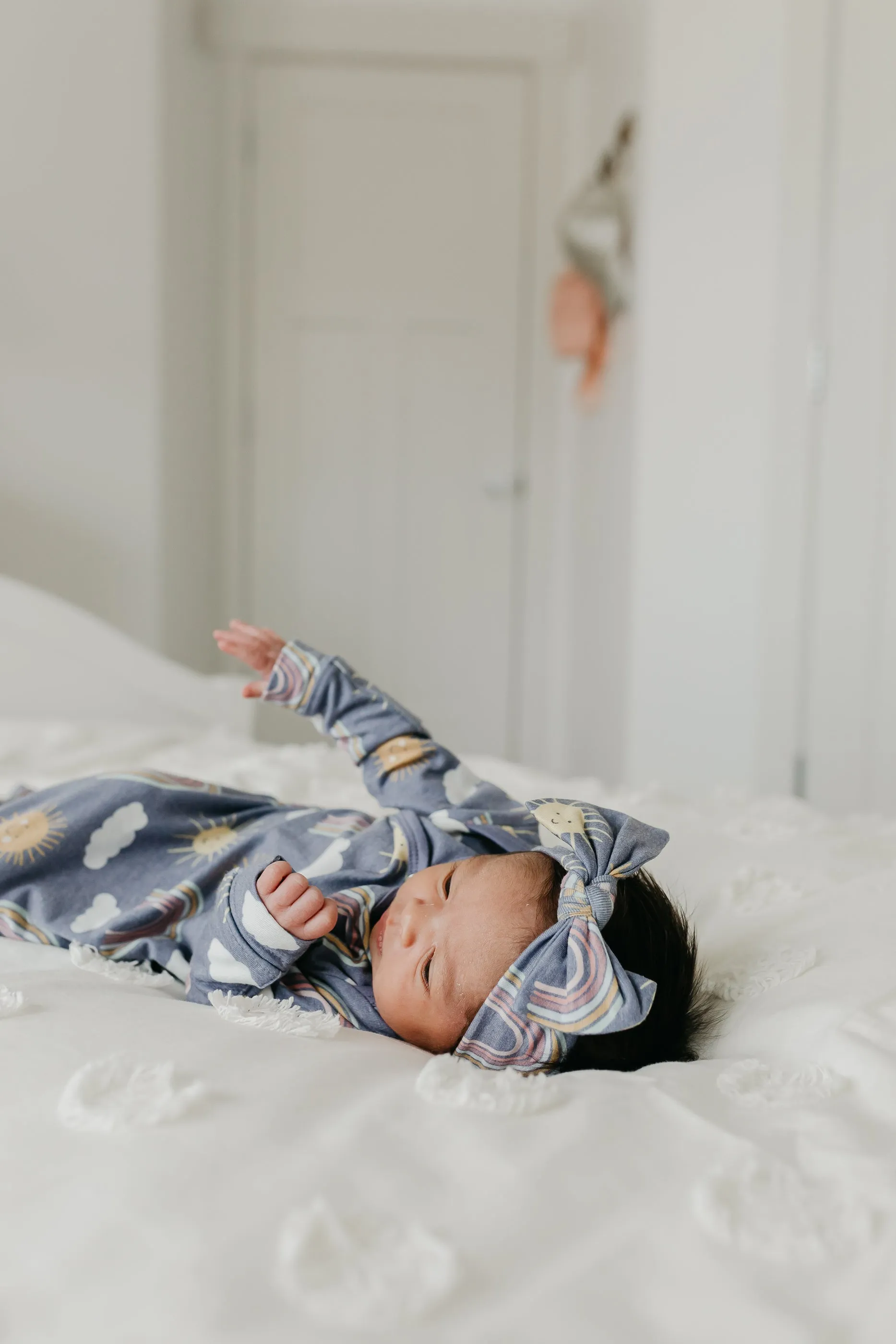 Newborn Knotted Gown - Hope