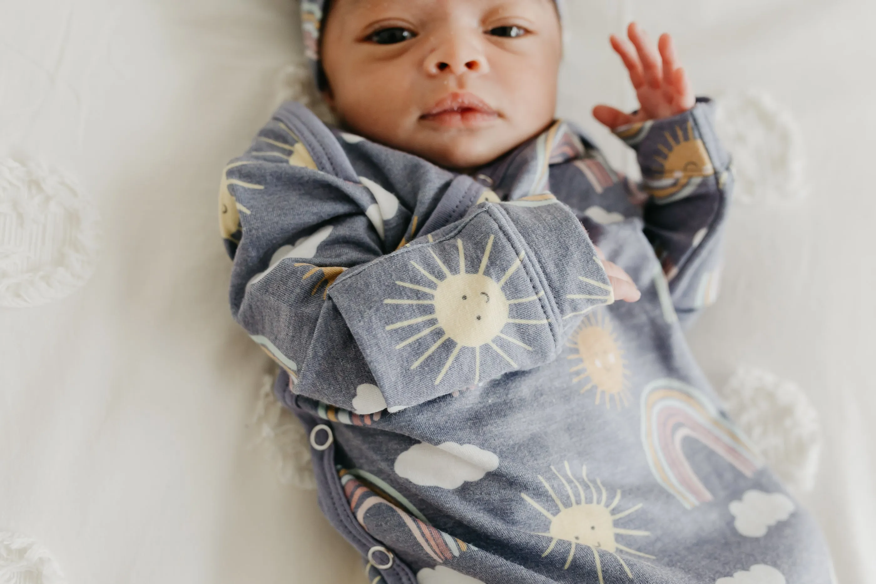 Newborn Knotted Gown - Hope