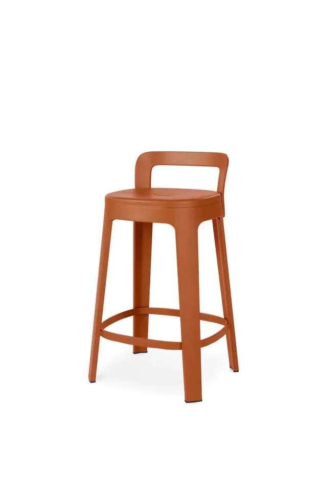 Ombra Counter Stool with Backrest