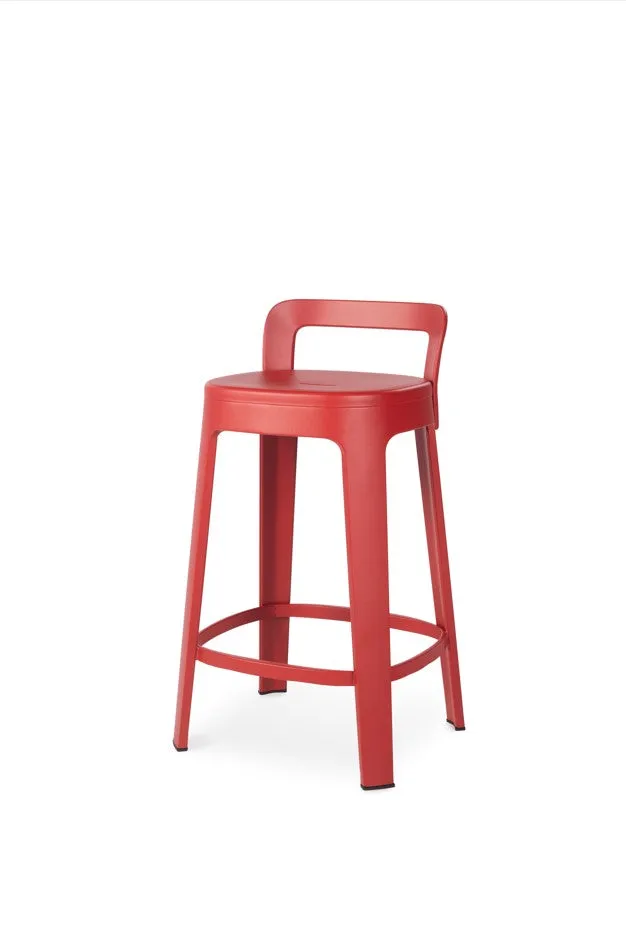 Ombra Counter Stool with Backrest