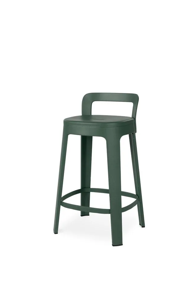 Ombra Counter Stool with Backrest