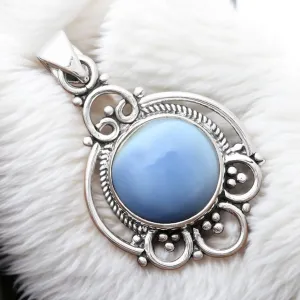 Owyhee Opal Solid 925 Sterling Silver Pendant