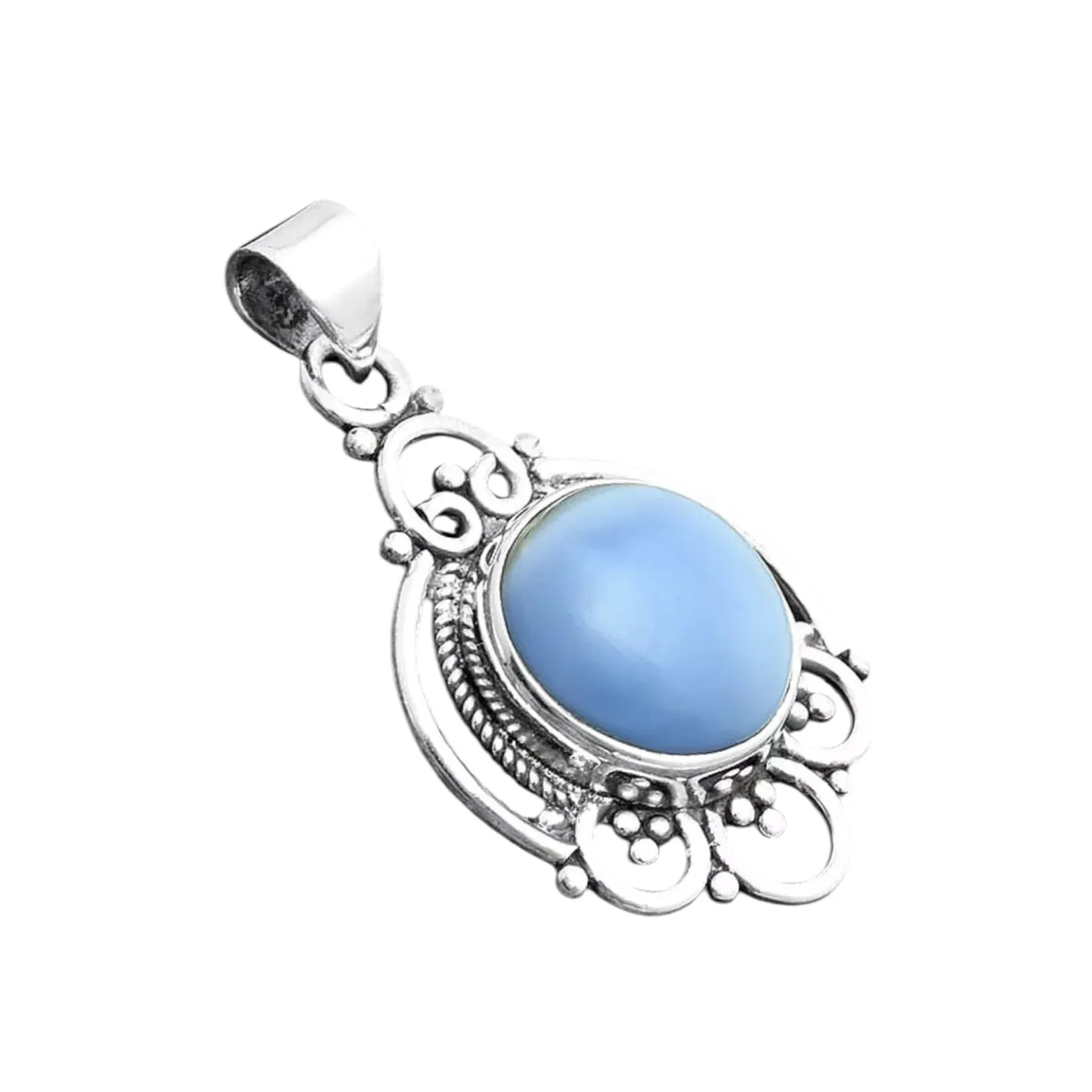 Owyhee Opal Solid 925 Sterling Silver Pendant