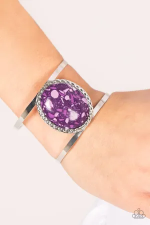 Paparazzi - Tantalizingly Terrazzo - Purple Bracelet