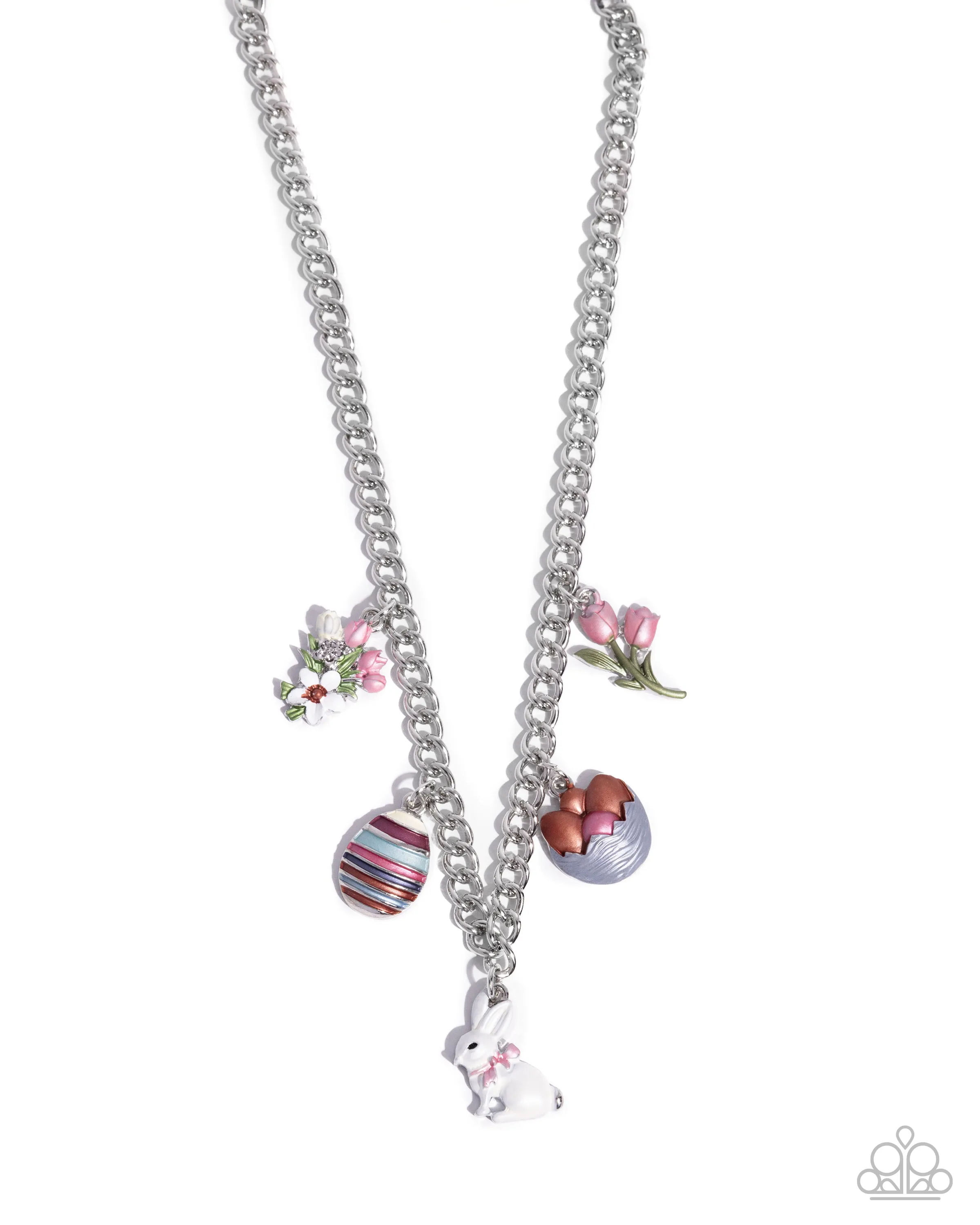 Paparazzi Easter Embellishment - Multi Necklace &  Paparazzi Easter Enhancement - Multi Bracket Set