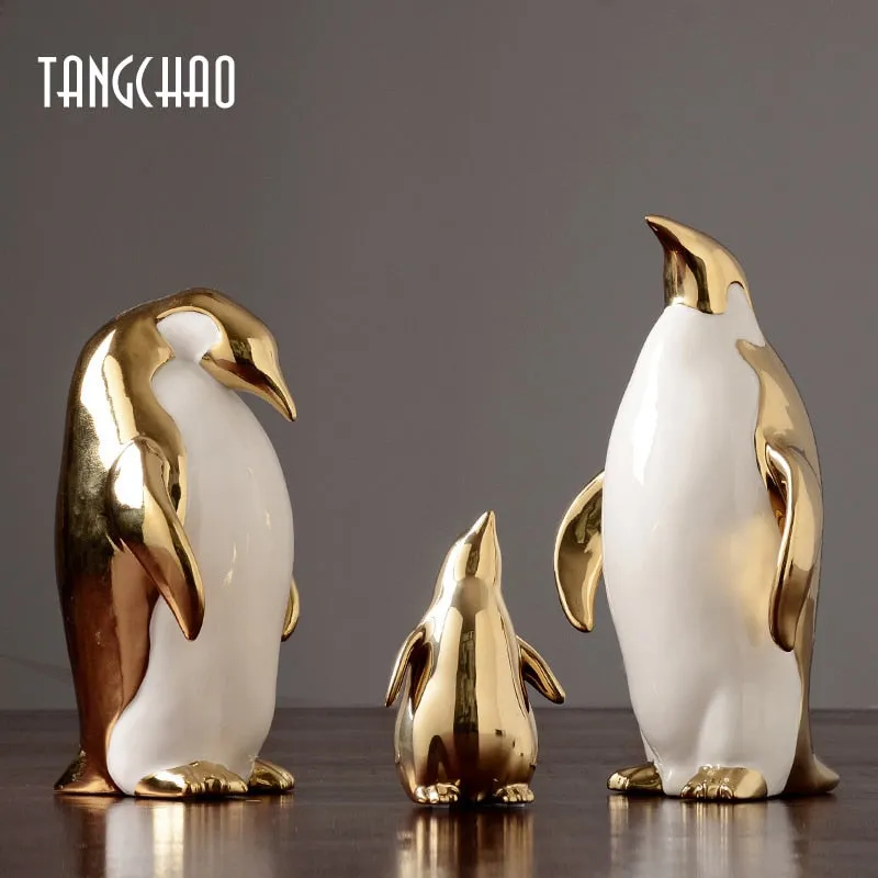 Penguin Sculpture Home Décor